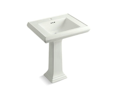 KOHLER 2258-1 Memoirs Classic 27" pedestal bathroom sink with single faucet hole