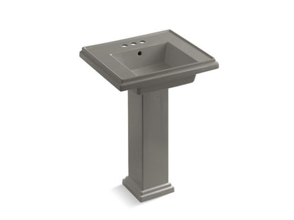 KOHLER 2844-4 Tresham 24" pedestal bathroom sink with 4" centerset faucet holes