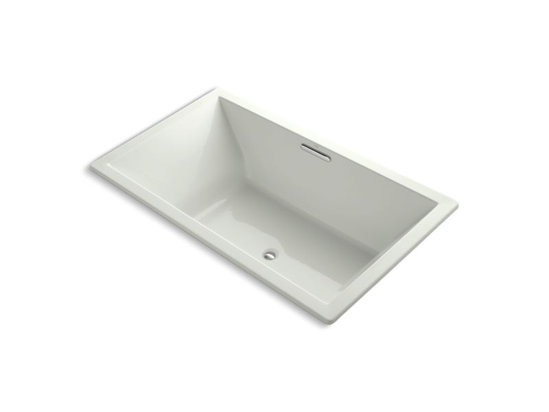 KOHLER K-1174-VB Underscore 72" x 42" drop-in VibrAcoustic bath with center drain