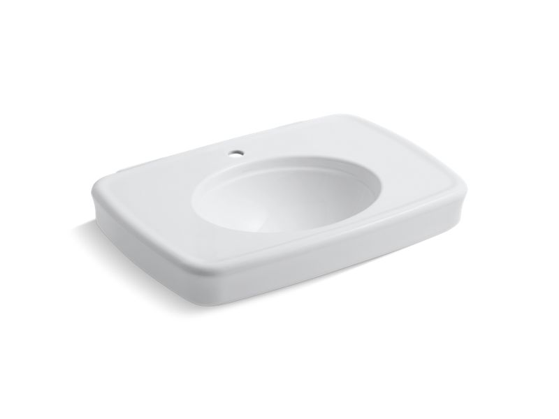 KOHLER K-2348-1 Bancroft 30" bathroom sink with single faucet hole
