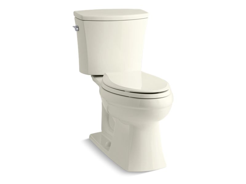 KOHLER K-3755 Kelston Comfort Height Two-piece elongated 1.28 gpf chair height toilet