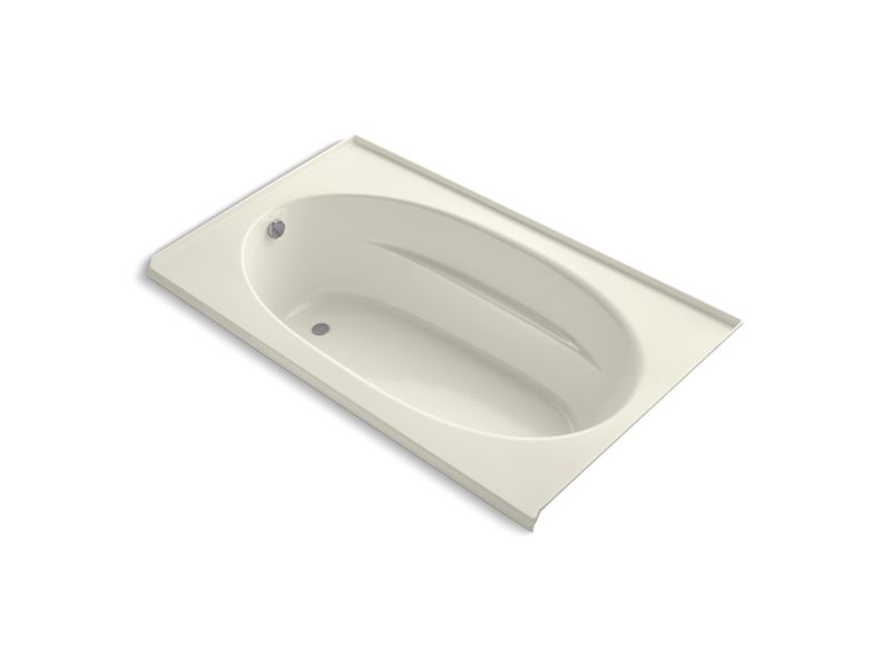 KOHLER K-1114-GLF-96 Windward 72" x 42" alcove BubbleMassage(TM) Air Bath with integral flange and left-hand drain