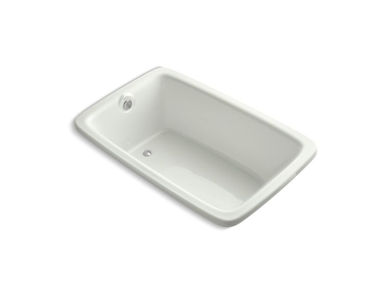 KOHLER K-1156-W1-NY Bancroft 66" x 42" drop-in bath with Bask heated surface and reversible drain