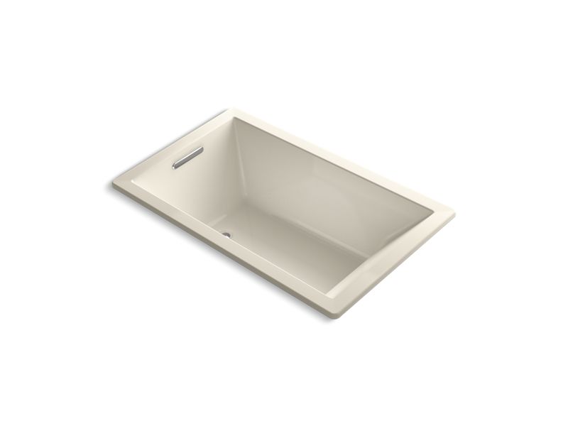 KOHLER K-1849-GVB-47 Underscore Rectangle 60" x 36" drop-in VibrAcoustic + BubbleMassage(TM) Air Bath