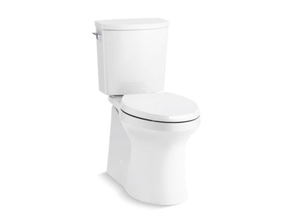 KOHLER K-20450 Irvine Comfort Height Two-piece elongated 1.28 gpf chair height toilet