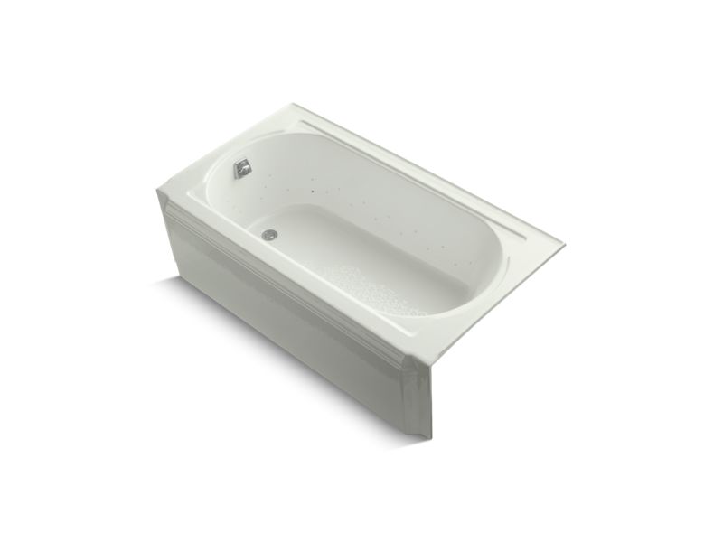 KOHLER 723-GNY-NY Memoirs 60" X 34" Alcove Bubblemassage(Tm) Air Bath With Left-Hand Drain in Dune