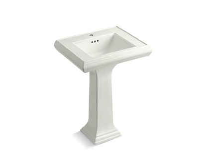 KOHLER 2238-1 Memoirs Classic 24" pedestal bathroom sink with single faucet hole