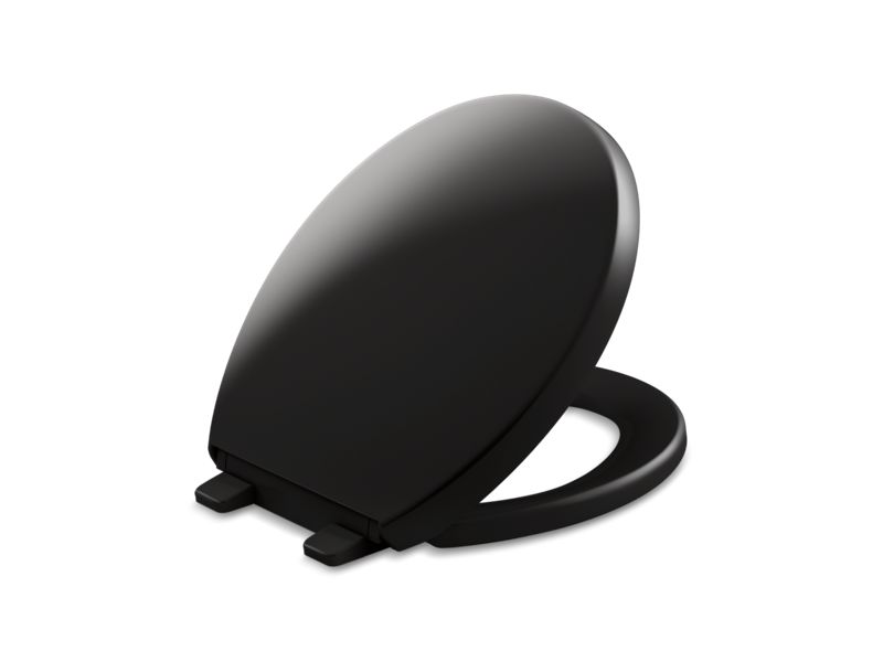 KOHLER K-25302 Reveal Quiet-Close round-front toilet seat