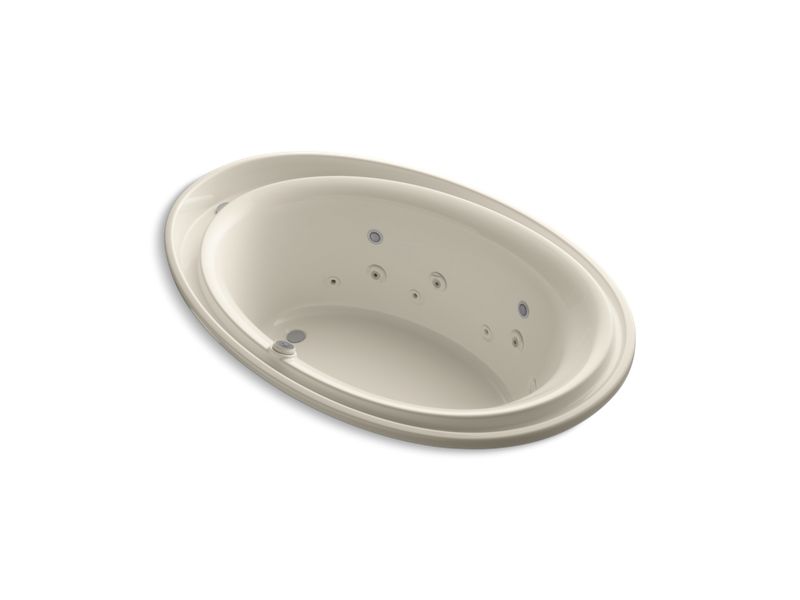 KOHLER K-1110-AH-47 Purist 72" x 46" drop-in Effervescence bath with spa package