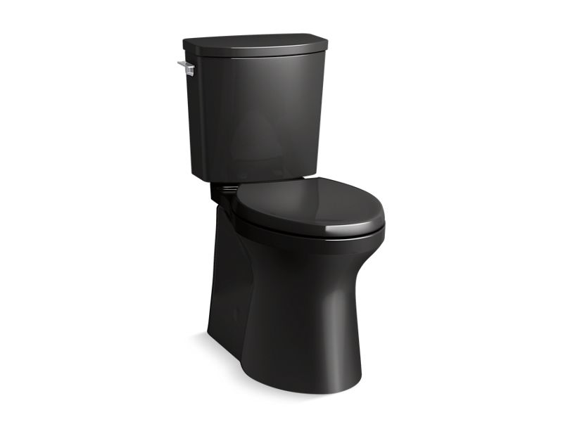 KOHLER K-20450 Irvine Comfort Height Two-piece elongated 1.28 gpf chair height toilet