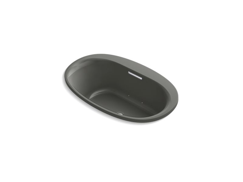 KOHLER K-5714-GHVB Underscore 59-11/16" x 35-5/8" Heated BubbleMassage air bath with VibrAcoustic