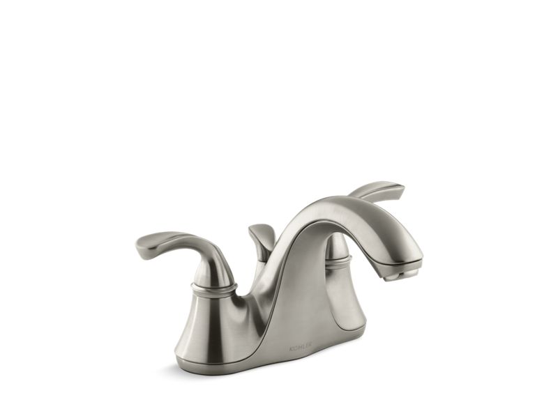 KOHLER K-10270-4 Fort?? Centerset bathroom sink faucet with sculpted lever handles