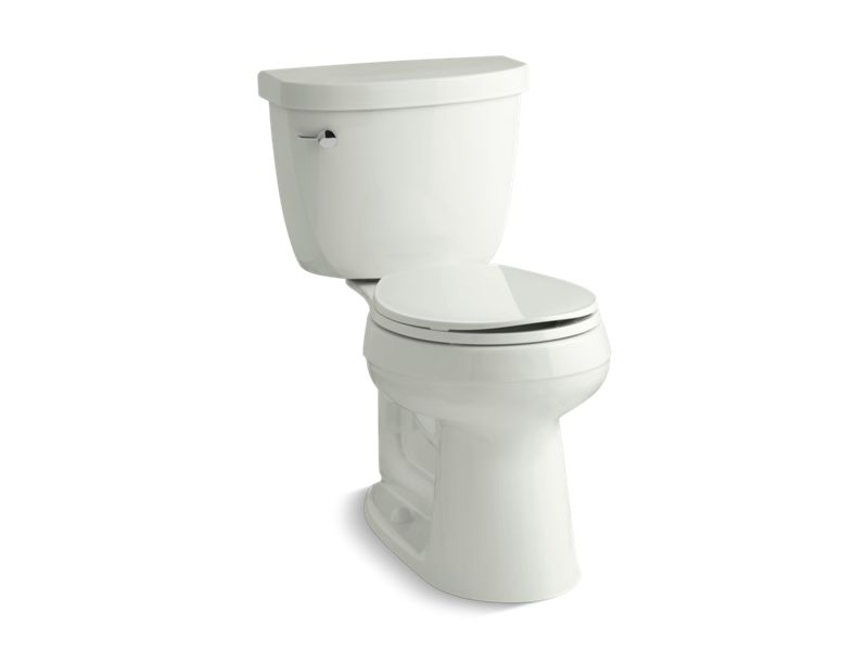 KOHLER K-3888 Cimarron ComForteeight Two-piece round-front 1.6 gpf chair height toilet