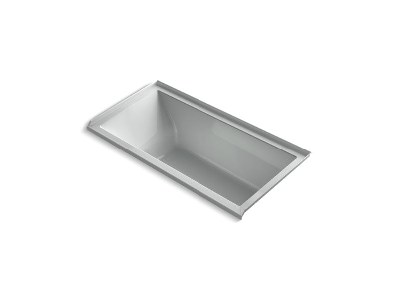 KOHLER K-1167-RVB Underscore 60" x 30" alcove VibrAcoustic bath with right-hand drain