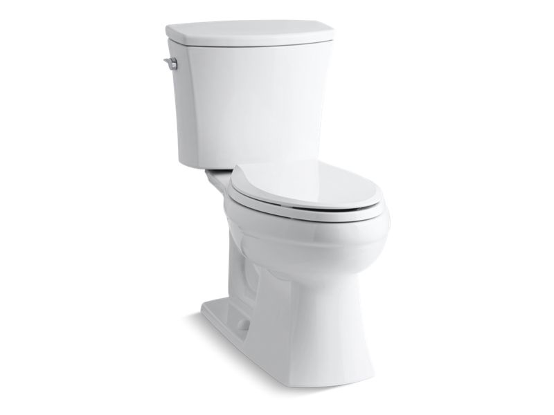 KOHLER K-3754 Kelston ComForteeight Two-piece elongated 1.6 gpf chair height toilet