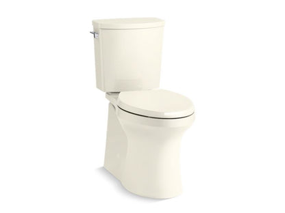 KOHLER K-20450 Irvine Comfort Height Two-piece elongated 1.28 gpf chair height toilet