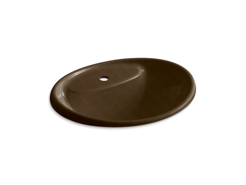 KOHLER K-2839-1 Tides Drop-in sink with single faucet hole