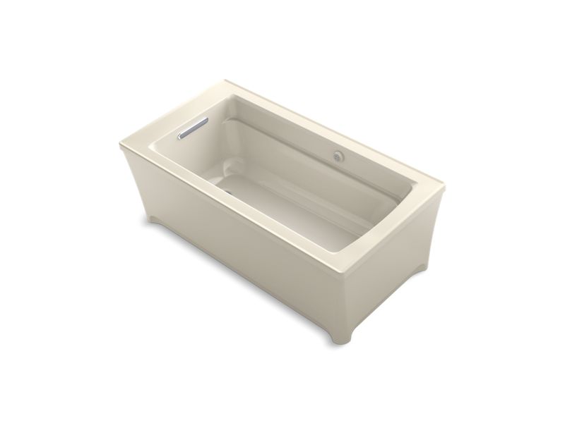 KOHLER K-2593-GH Archer 61-3/4" x 31-3/4" freestanding Heated BubbleMassage air bath