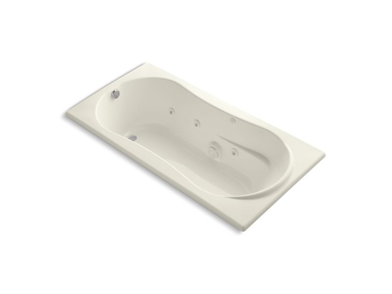 KOHLER K-1157-HN-96 7236 72" x 36" drop-in whirlpool with custom pump location and heater