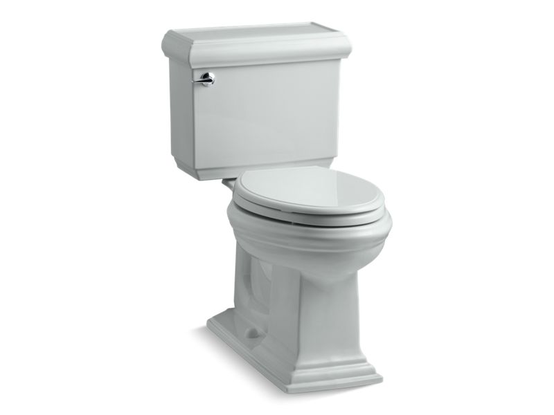KOHLER 3816-U Memoirs Classic Two-piece elongated 1.28 gpf chair height toilet with insulated tank