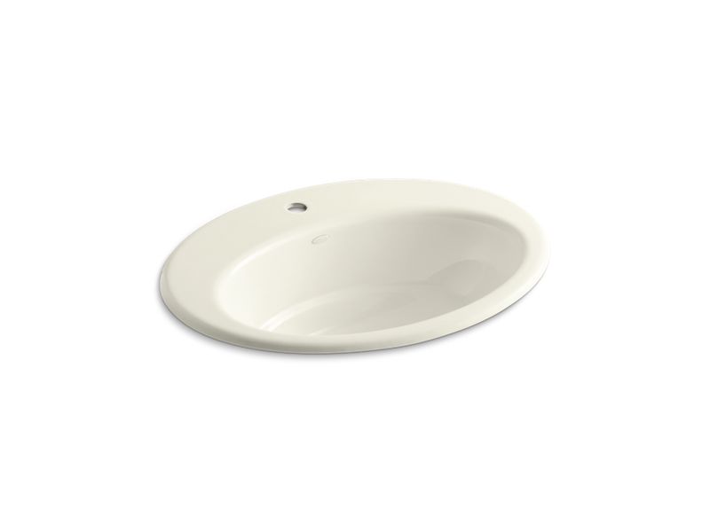 KOHLER K-2907-1-96 Thoreau Drop-in bathroom sink with single faucet hole