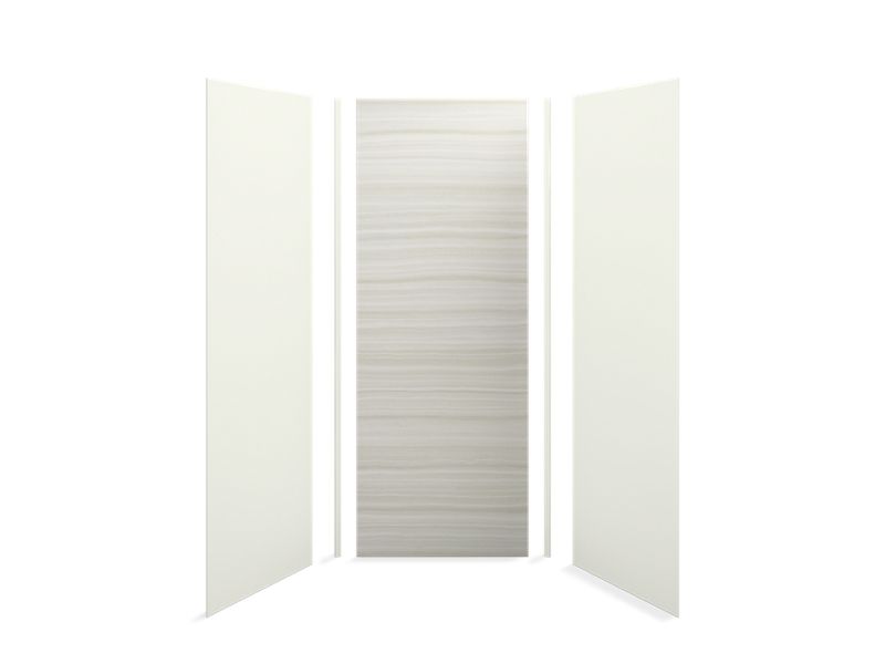 KOHLER 97611-7NY Choreograph 36" X 36" X 96" Shower Wall Kit in VeinCut Dune with Dune accents