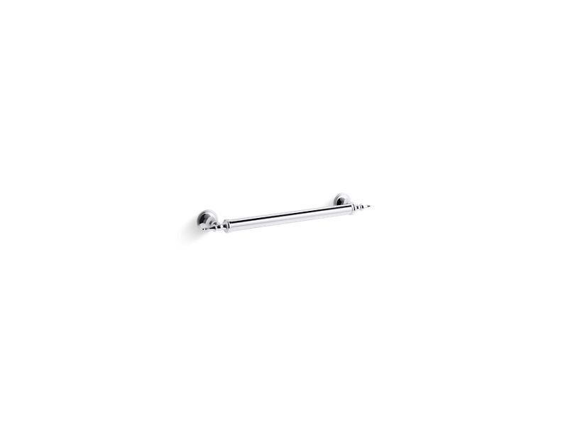 KOHLER 26529-CP Decorative 18" Grab Bar in Polished Chrome