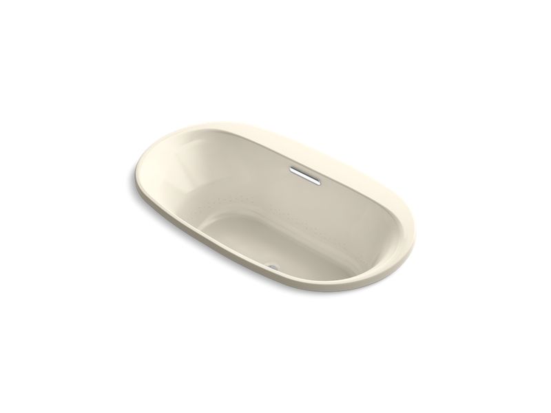 KOHLER K-5716-GVB-47 Underscore Oval 66" x 36" drop-in VibrAcoustic + BubbleMassage(TM) Air Bath