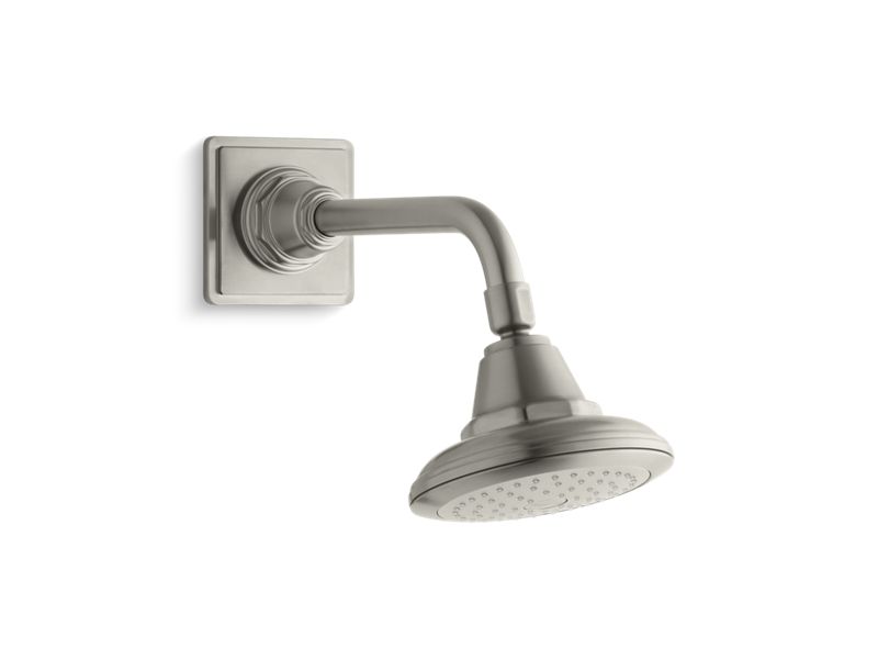 KOHLER K-13137-AK Pinstripe Single-function showerhead, 2.5 gpm
