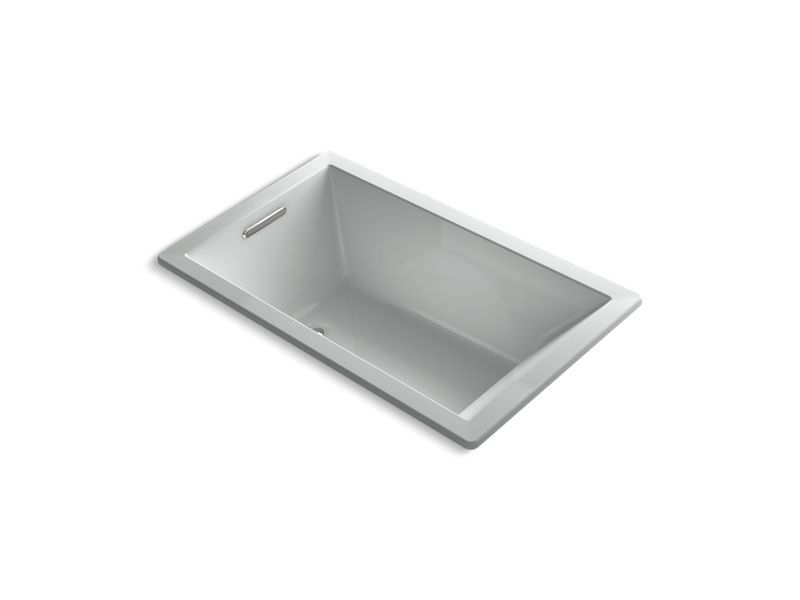 KOHLER K-1849-GVB-95 Underscore Rectangle 60" x 36" drop-in VibrAcoustic + BubbleMassage(TM) Air Bath
