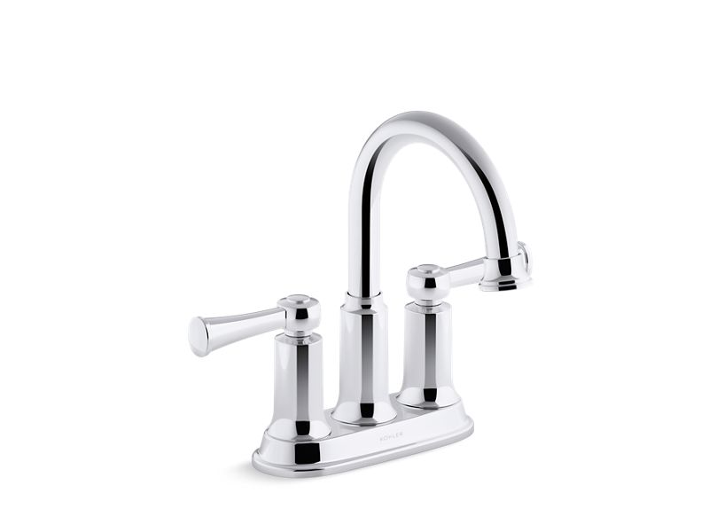 KOHLER K-R21546-4D Aderlee Centerset bathroom sink faucet