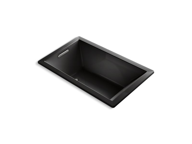 KOHLER K-1849-GVB-7 Underscore Rectangle 60" x 36" drop-in VibrAcoustic + BubbleMassage(TM) Air Bath