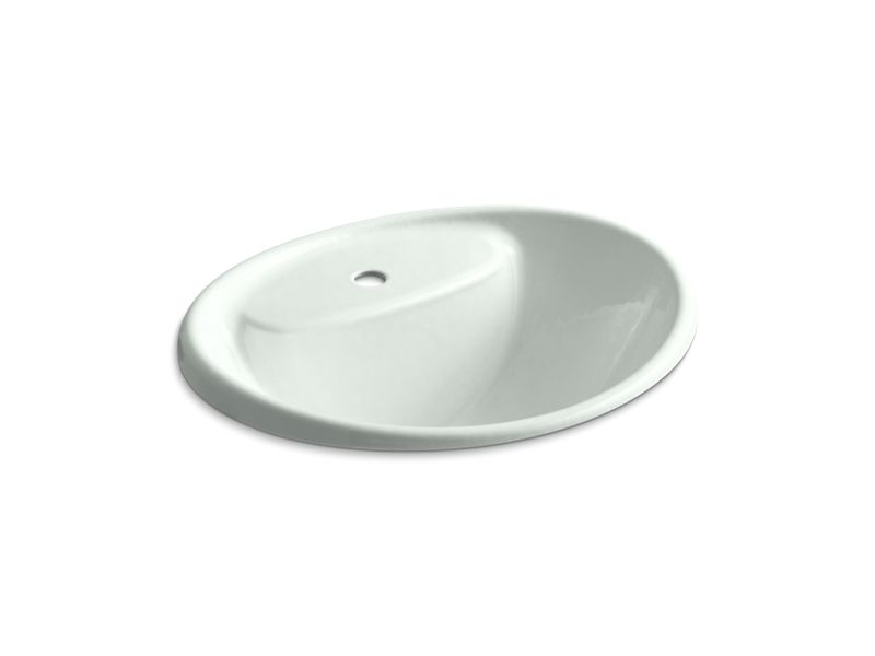 KOHLER K-2839-1 Tides Drop-in sink with single faucet hole