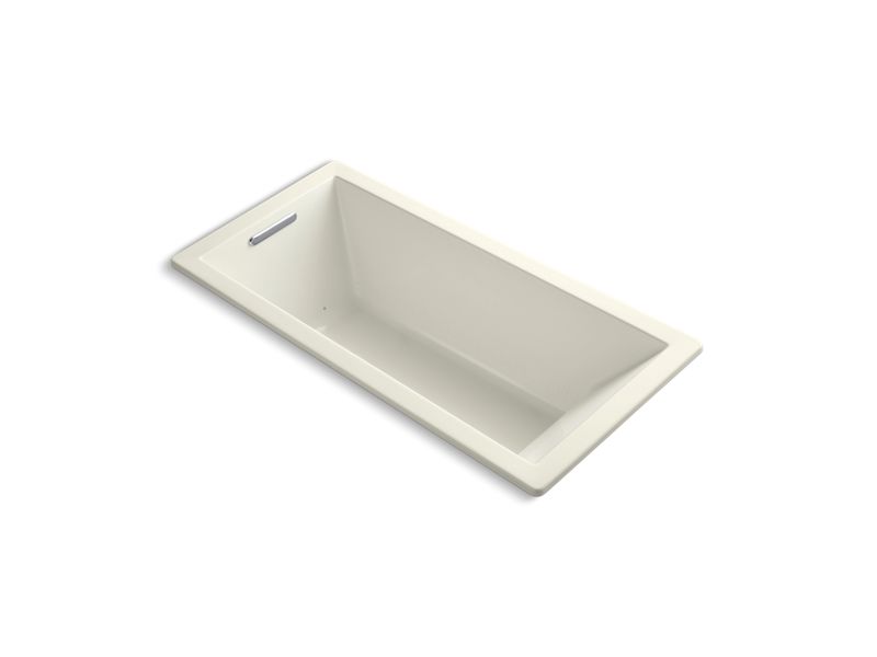 KOHLER K-1822-GVB-96 Underscore Rectangle 66" x 32" drop-in VibrAcoustic + BubbleMassage(TM) Air Bath