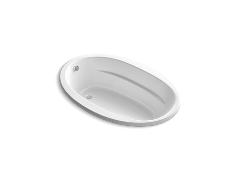 KOHLER K-6347-G-0 Sunward 66" x 42" drop-in BubbleMassage(TM) Air Bath