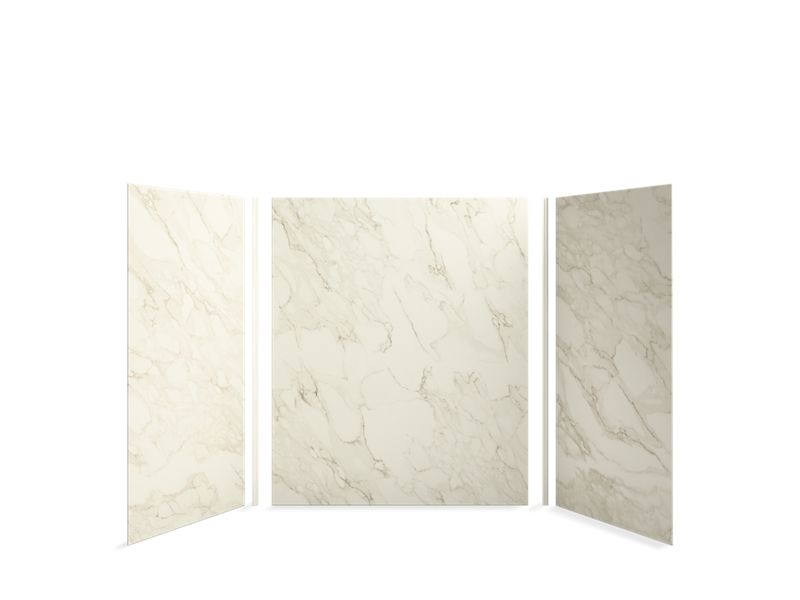 KOHLER 97620-W11 Choreograph 60" X 42" X 72" Shower Wall Kit in CrossCut Biscuit