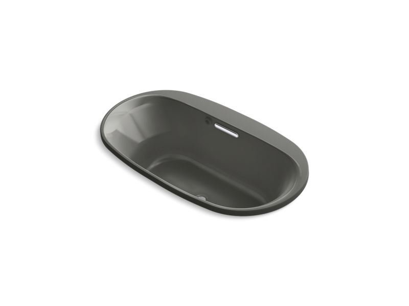 KOHLER K-5716-G-58 Underscore Oval 66" x 36" drop-in BubbleMassage(TM) Air Bath