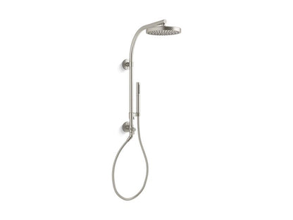 KOHLER K-76474 HydroRail-R Awaken Shift Ellipse Arch shower column kit with rainhead and 2.0 gpm handshower