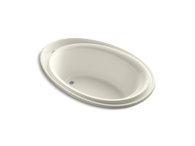 KOHLER K-1190-96 Purist 72" x 46" drop-in bath with reversible drain