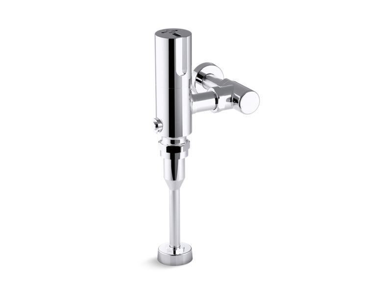 KOHLER 7528-CP Wave Touchless Hybrid 0.125 Gpf Washdown Urinal Flushometer in Polished Chrome