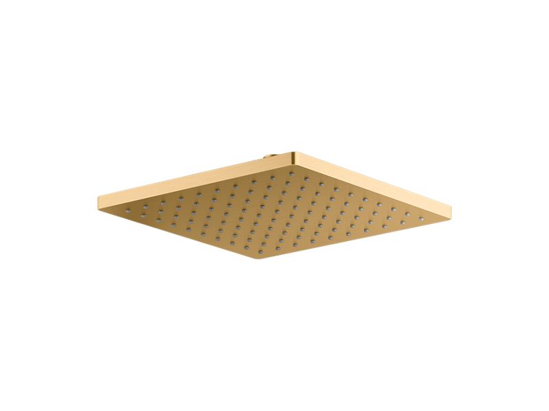 KOHLER K-26149 Honesty Square 10" single-function rainhead, 2.5 gpm