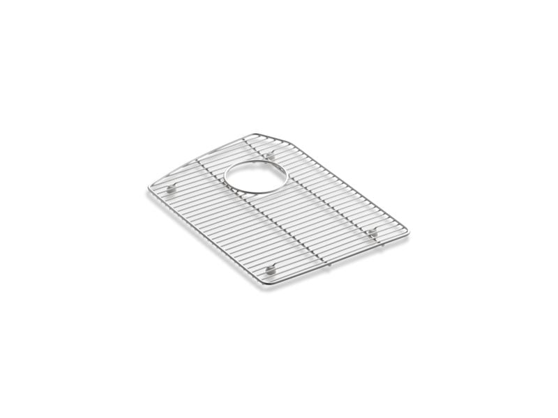 KOHLER K-6146-ST Stainless steel sink rack for left-hand bowl of Tanager kitchen sink