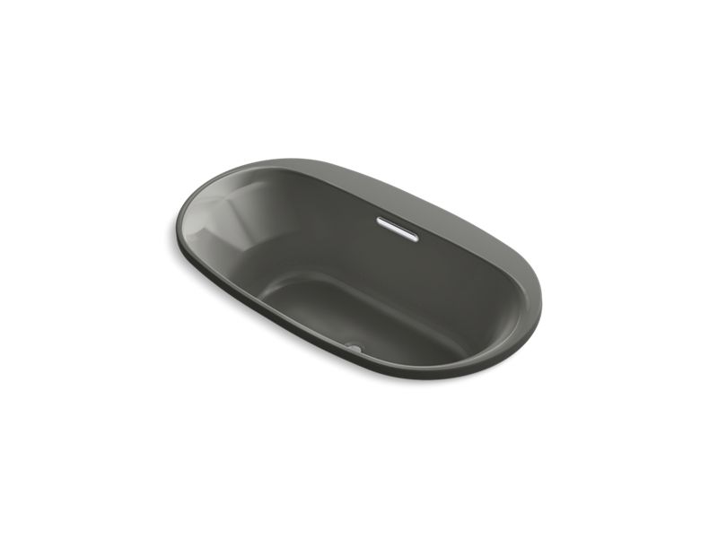 KOHLER K-5716-GVB-58 Underscore Oval 66" x 36" drop-in VibrAcoustic + BubbleMassage(TM) Air Bath
