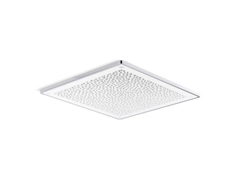 KOHLER K-31110 Real Rain 19" two-function overhead shower panel, 2.5 gpm
