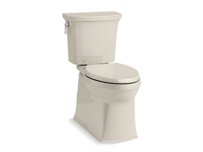 KOHLER 5709-G9 Corbelle Comfort Height Continuousclean Two-Piece Elongated 1.28 Gpf Chair Height Toilet With Continuousclean Technology in Sandbar
