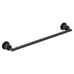 Moen YB0818 Matte black 18" towel bar