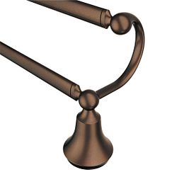 Moen YB5222 Oil rubbed bronze 24" double towel bar