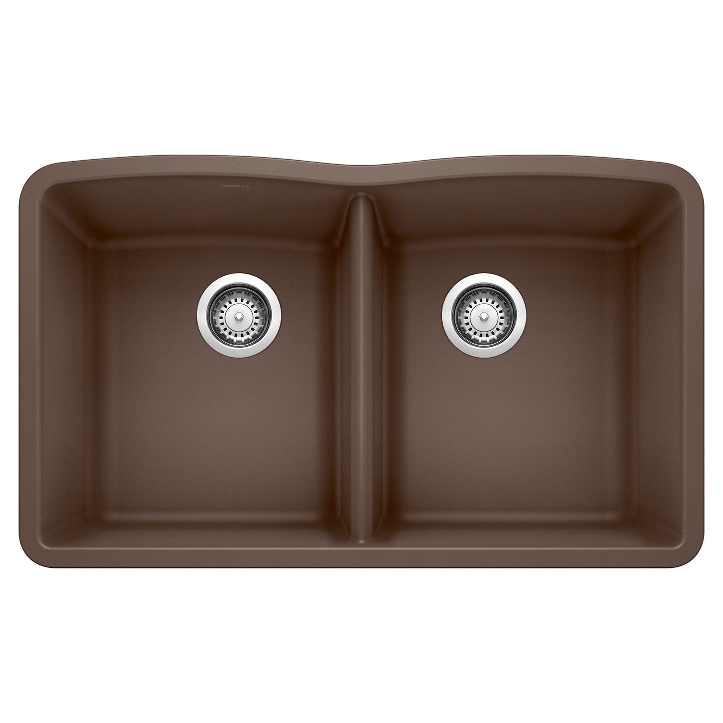 BLANCO 440182 Diamond Equal Double Bowl Kitchen Sink - Café