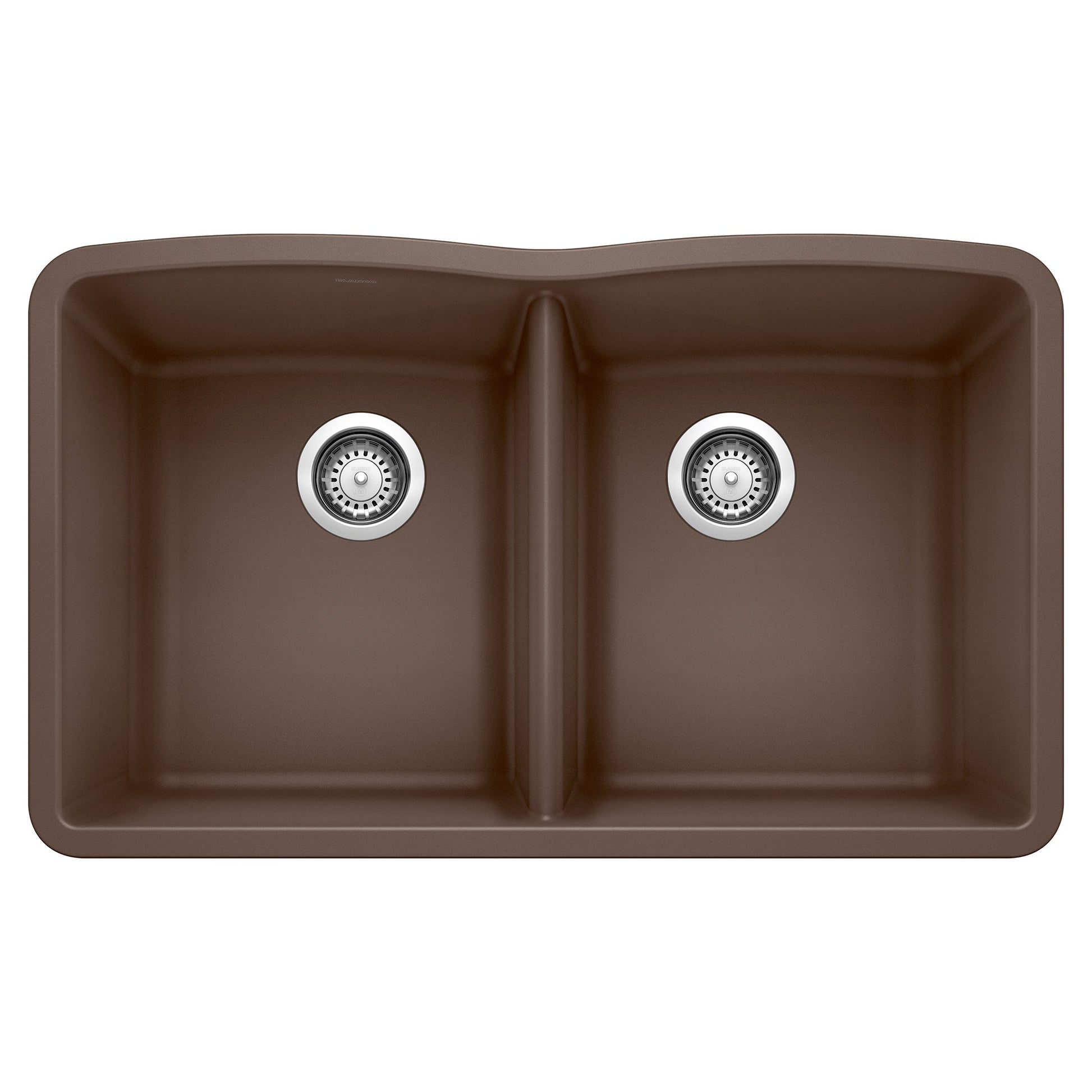 BLANCO 440182 Diamond Equal Double Bowl Kitchen Sink - Café