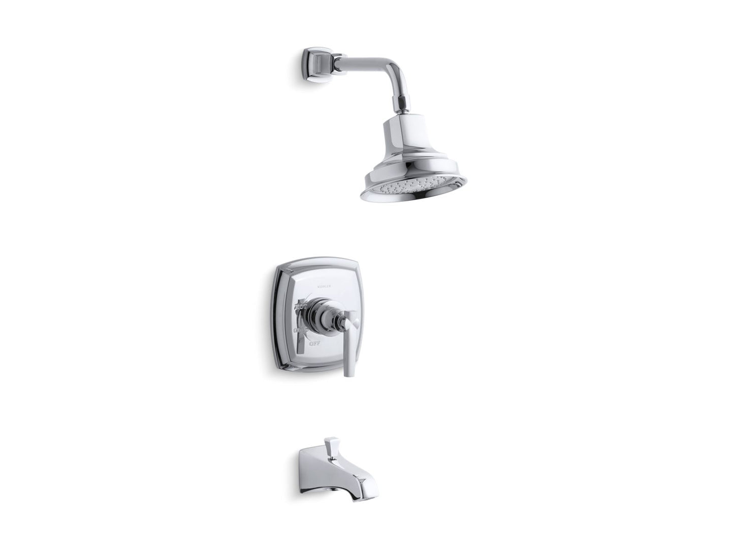 KOHLER K-TS16225-4 Margaux Rite-Temp bath and shower trim kit, 2.5 gpm